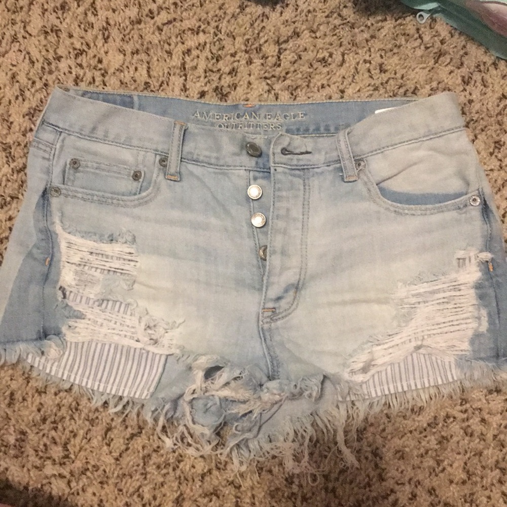 American eagle jean shorts size 6